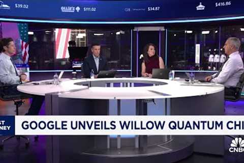 ''Fast Money'' traders talk about Google''s quantum chip