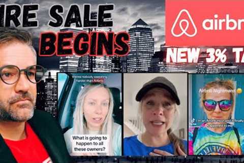 Airbnb Hosts Are PANICING | Short Term Rental Market is Crashing