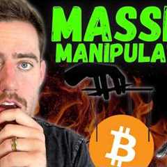 BITCOIN - HE''S BEING HUNTED!! (MASSIVE PRICE MANIPULATION)