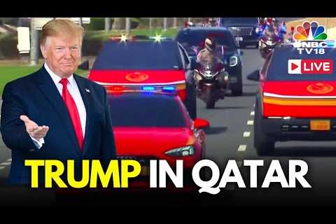 Trump in Qatar LIVE: Trump Visits Qatar as Controversy Grows Over Jet Gift | Trump Arab Visit | N18G