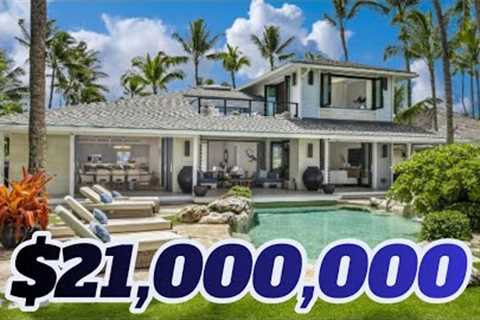 Inside a $21M Kailua HI Mansion: Ultimate Luxury Real Estate Tour 2025