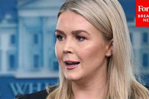 BREAKING NEWS: Karoline Leavitt Holds White House Press Briefing After Trump''s Address To Congress