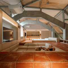 The Roof of This Indonesian Home Hides an Impressively Roomy Primary Suite