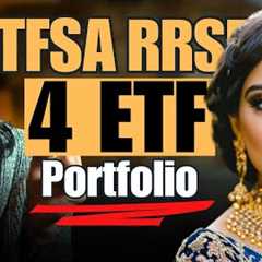My Wife''s 4 ETF TFSA/RRSP Portfolio in 2025 (Opposite of Mine)