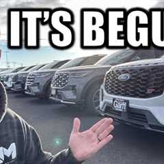 IT''S STARTED! Here''s How the Car Market CRASH of 2025 UNFOLDS