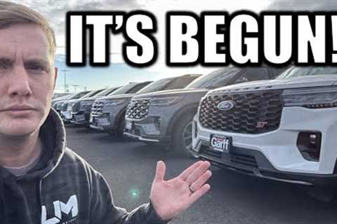 IT''S STARTED! Here''s How the Car Market CRASH of 2025 UNFOLDS
