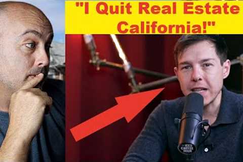 Milllionaires are Quitting Real Estate in California! (Exodus)