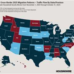 Louisiana again tops the chart for outbound moves