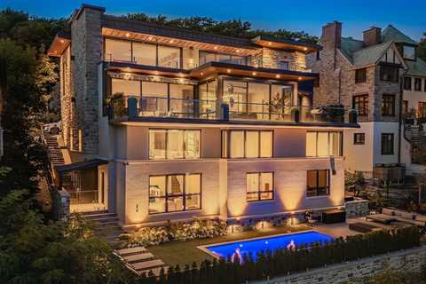 Multilevel Living Hides Behind an Unassuming Facade on the Island of Montreal