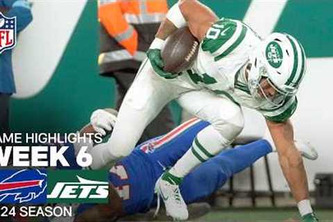 Buffalo Bills vs. New York Jets Game Highlights | NFL 2024 Season Week 6