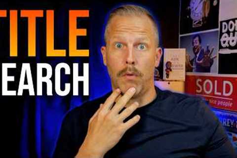 How to Read a Real Estate TITLE SEARCH in British Columbia