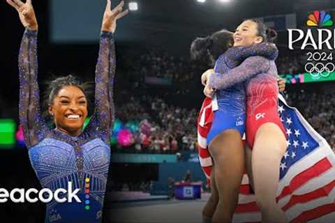 Unstoppable Simone Biles Wins 6th Gold Medal With Spectacular Floor Routine! | Paris Olympics