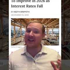 Homebuilders Expect Sales to Improve in 2026 as Interest Rates Fall
