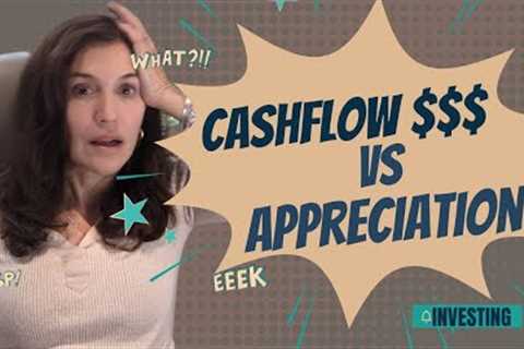 Real Estate Investing: Cash Flow vs. Appreciation - When to Buy ✅🏡✅