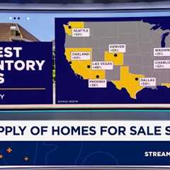 Supply of homes for sale in U.S. surge to highest level since 2020