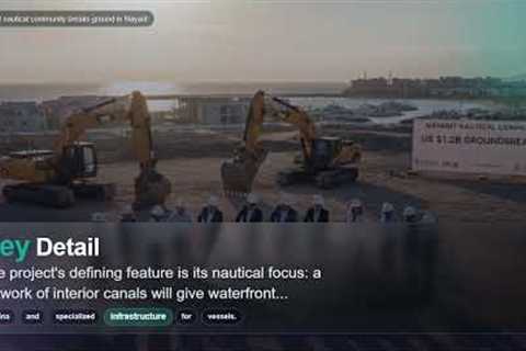 US $1.2B nautical community breaks ground in Nayarit