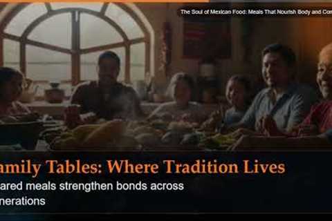 The Soul of Mexican Food: Meals That Nourish Body and Community