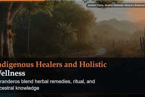 Ancient Plants, Modern Wellness: Mexico's Botanical Legacy